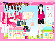 Click to Play Pretty in Pink Dress Up