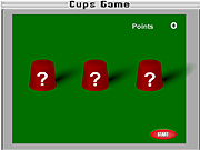 Click to Play Cups Game