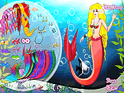 Click to Play Lovely Mermaid Dress Up