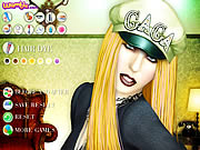 Click to Play Lady Gaga Makeover