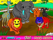 Click to Play Zoo Coloring Game