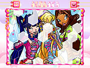 Click to Play Winx Club Hexagon Puzzle
