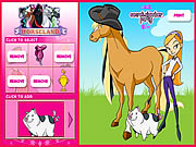 Click to Play Horseland Dress up