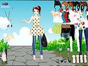 Click to Play Dots Dress Up