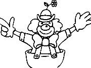 Click to Play Coloring Clowns -1
