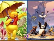 Click to Play Similarities - Winnie and Panda