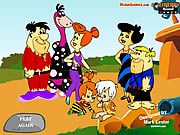 Click to Play The Flintstones Family Dressup Game