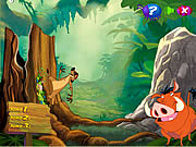Click to Play Timon and Pumbaa's Grub Ridin'
