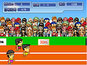 Click to Play 100m Running Game