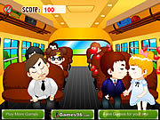 Click to Play School Bus Kiss