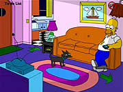 Click to Play The Simpsons Home Interactive