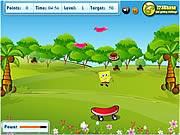 Click to Play Spongebob Squarepants - Food Catcher