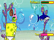 Click to Play Sponge Bob Shell Throwing