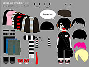 Click to Play Little Emo Boy Dress Up