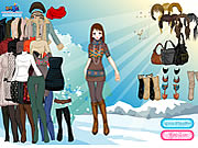 Click to Play Sun Snow Dressup