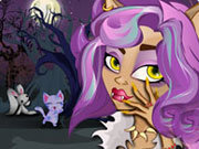 Click to Play Clawdeen Wolf Manicure