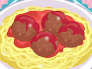 Click to Play Cooking Spaghetti Meatball