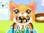 Click to Play Kitty at the Dentist