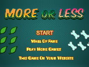 Click to Play More or Less