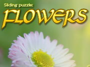 Click to Play Sliding Puzzle: Flowers